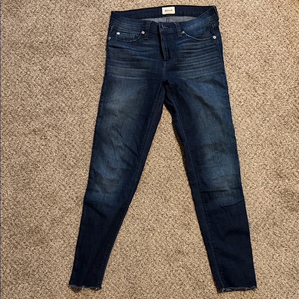 Hudson-  Dark Indigo Skinny Jeans